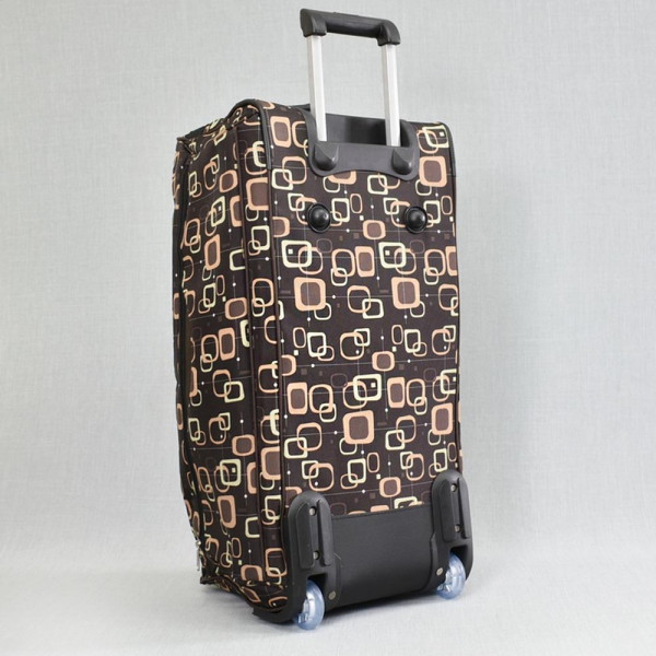 Голям сак с колела и дръжка за теглене BROWN 41277