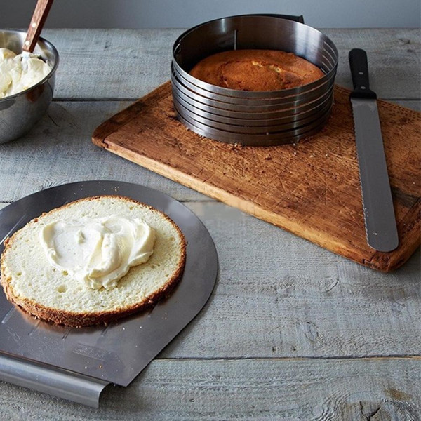 Регулируем ринг за рязане на блатове - Настъпи момента за Вашата перфектна торта!🍰