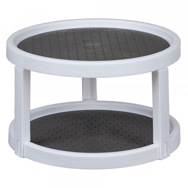 Въртящ се многофункционален органайзер на две нива