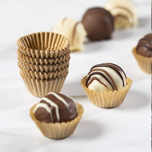 100бр Хартиени цветни кошнички за бонбони🧁