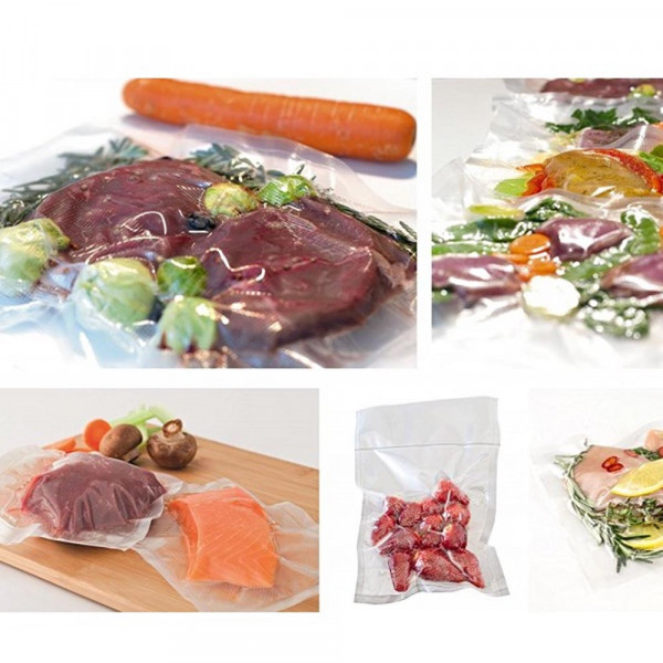 100бр. Гофрирани / релефни пликове за вакуумиране, 20 х 30 см