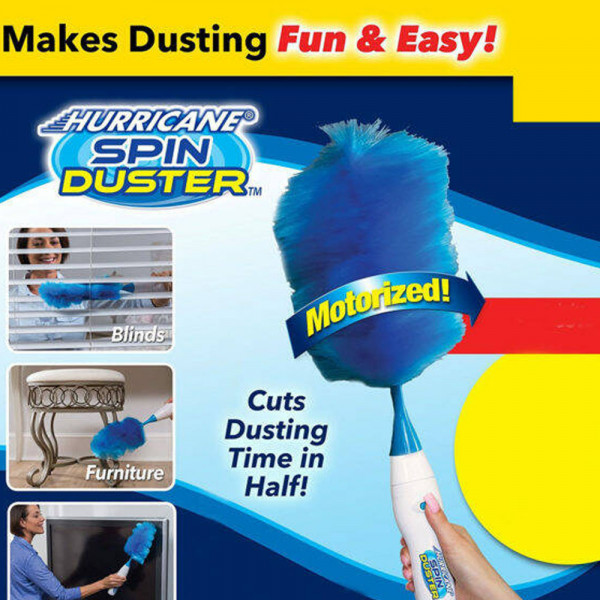 Електрическа четка за почистване на прах въртяща се на 360° Spin Duster