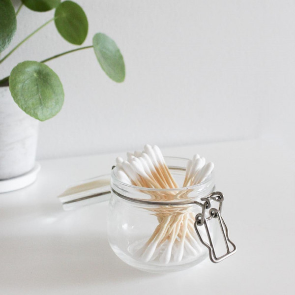 100бр. Бамбукови клечки за уши, биоразградими - Cotton Buds