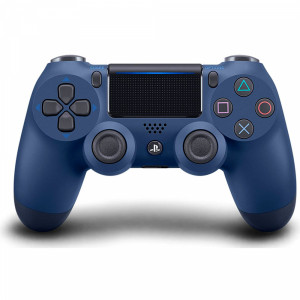 Висококачествен DOUBLESHOCK IV BLUE - джойстик за SONY PLAY STATION IV, с USB кабел