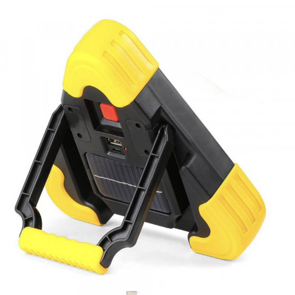 Компактен LED Светлоотразителен триъгълник за автомобил HB-6609, COB, соларен