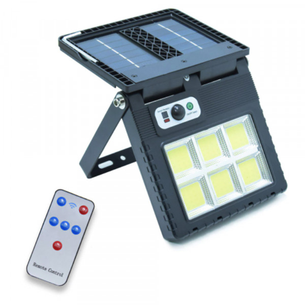 Водоустойчива соларна лампа W783-6, сензорна с дистанционно управление