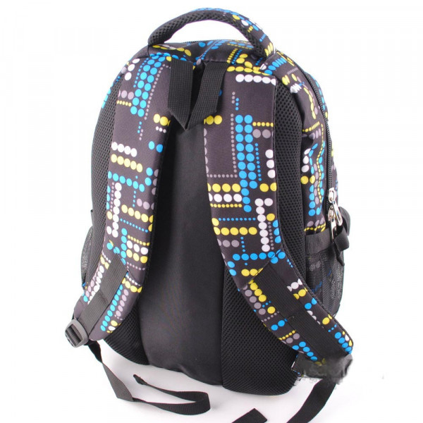 Голяма здрава раница HQC Ф11366 BLACK,за училище, спорт и туризъм