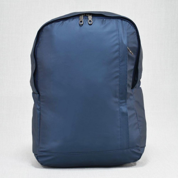 Синтетична раница с ергономичен гръб СИНЯ 12328