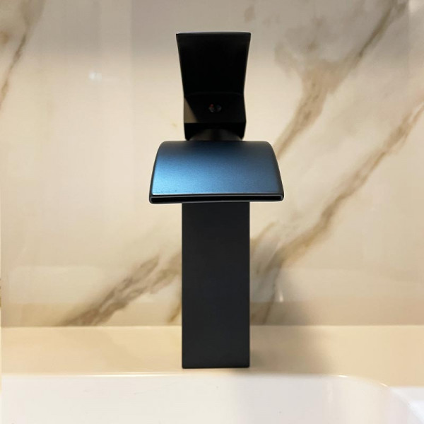 Дизайнерска смесистелна батерия VISION RAINBOW BLACK, 0402B, за кухня и баня, самостояща, BF22