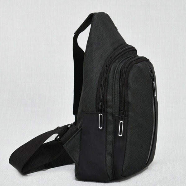 Унисекс текстилна спортна чанта BLACK 0525