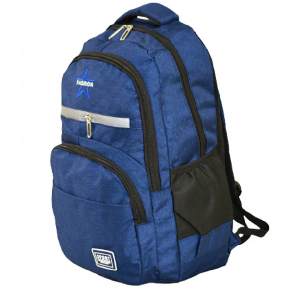 Голяма ученическа раница FASHION BLUE 6861, за училище, спорт, туризъм