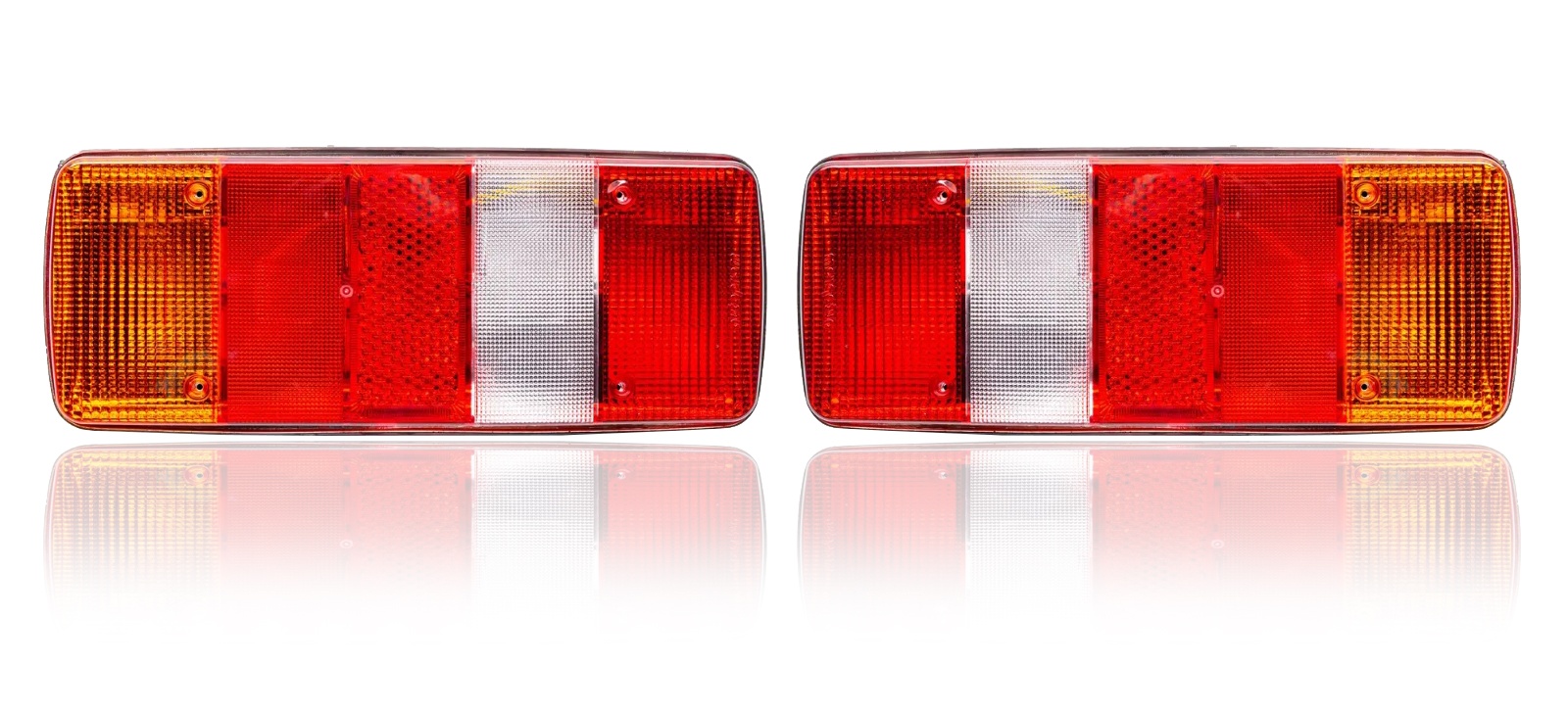 Комплект от 2 броя Универсални Стопове, Стоп, Задна светлина, 12V -24V, с 5 функции подходящи за Бус Камион Тир Ремарке Караванa