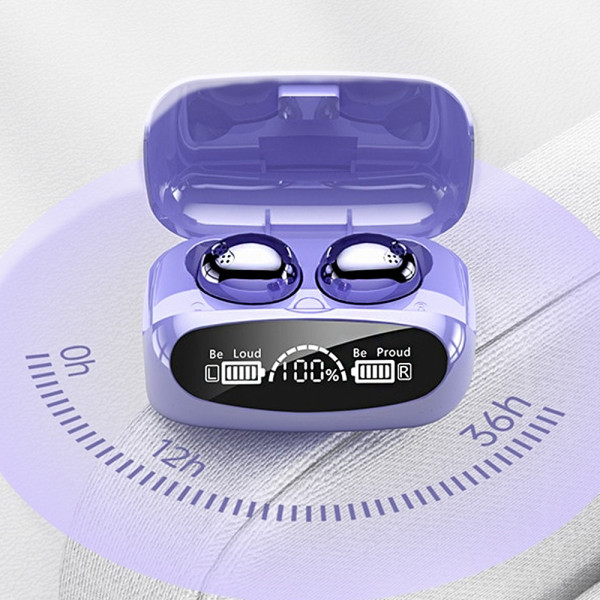 Безжични Bluetooth слушалки M32 с HD LЕD дисплей на кутията и функция за зареждане на телефон
