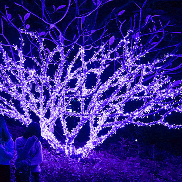 Коледни и новогодишни LED лампички 100м, 1000 лампи, синя светлина, BF22