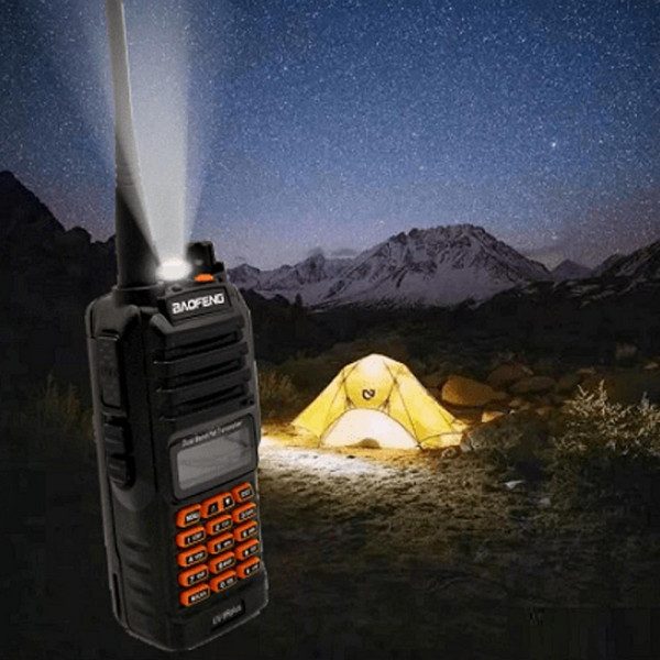 Водоустойчива двубандова радиостанция BAOFENG UV-9R+, хендсфрий, до 48км обхват, 8W