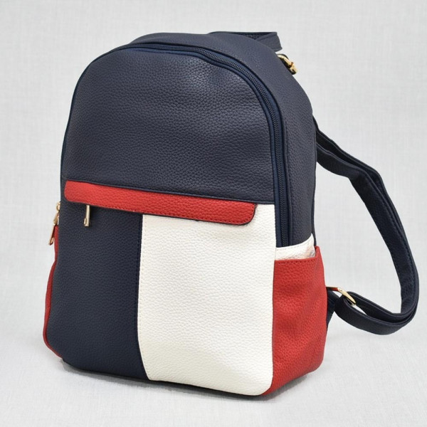 Малка дамска раничка TH от еко кожа В1034 - удобен и практичен модел за ежедневието!