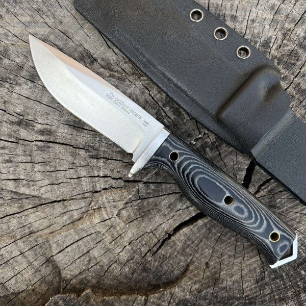Ръчно изработен немски ловен нож PUMA OUTDOOR MICARTA, фултанг, стомана 8cr18mov. СЕГА с БЕЗПЛАТНА ДОСТАВКА