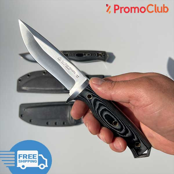 Ръчно изработен немски ловен нож PUMA OUTDOOR MICARTA, фултанг, стомана 8cr18mov. СЕГА с БЕЗПЛАТНА ДОСТАВКА
