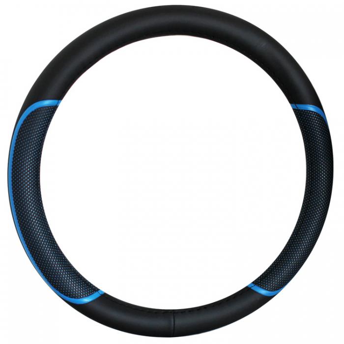 Калъф за волан - 9065 - 38cm - със синьо