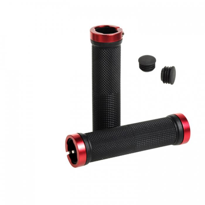 Дръжки за велосипед - 2393 - Червени