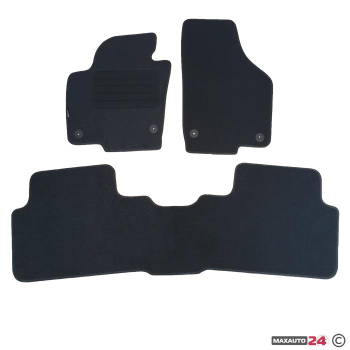 Мокетни стелки Paolo зa VW SHARAN 5 места 2010- 3 части