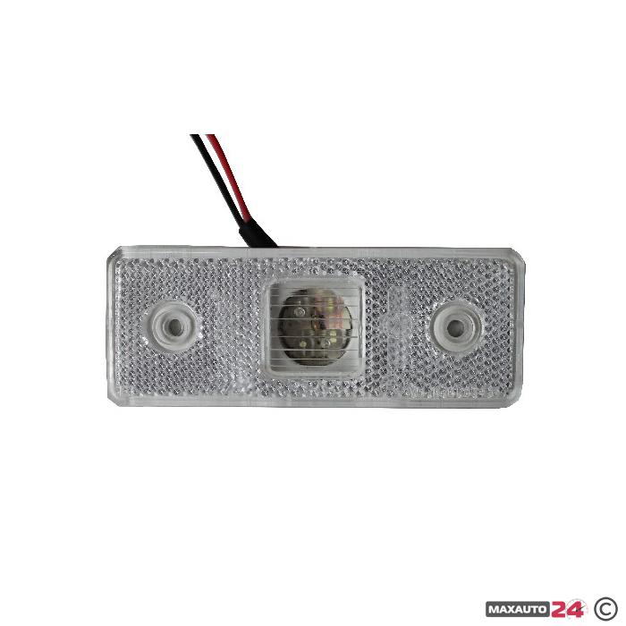 Габарит правоъгълен 0030 24V бял