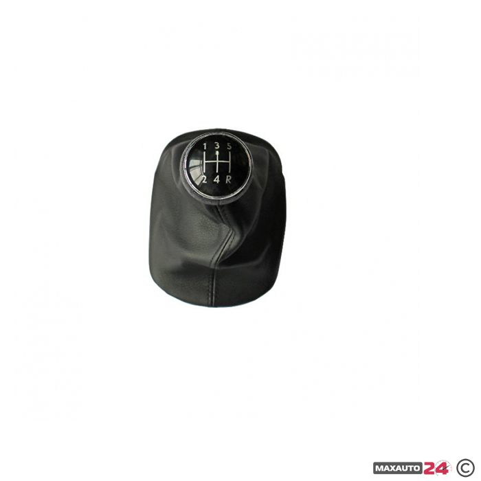 Топка за скоростен лост с маншон подходяща за Passat B6 3C (05-10) с 5 скорости - Black
