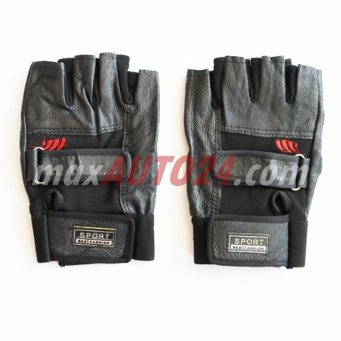 Мото ръкавици без пръсти 263