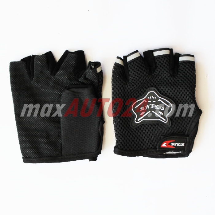 Мото ръкавици без пръсти 3 цвята