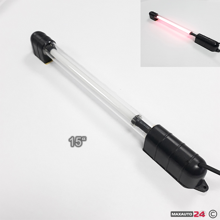 Неон за под купето 15" - червен