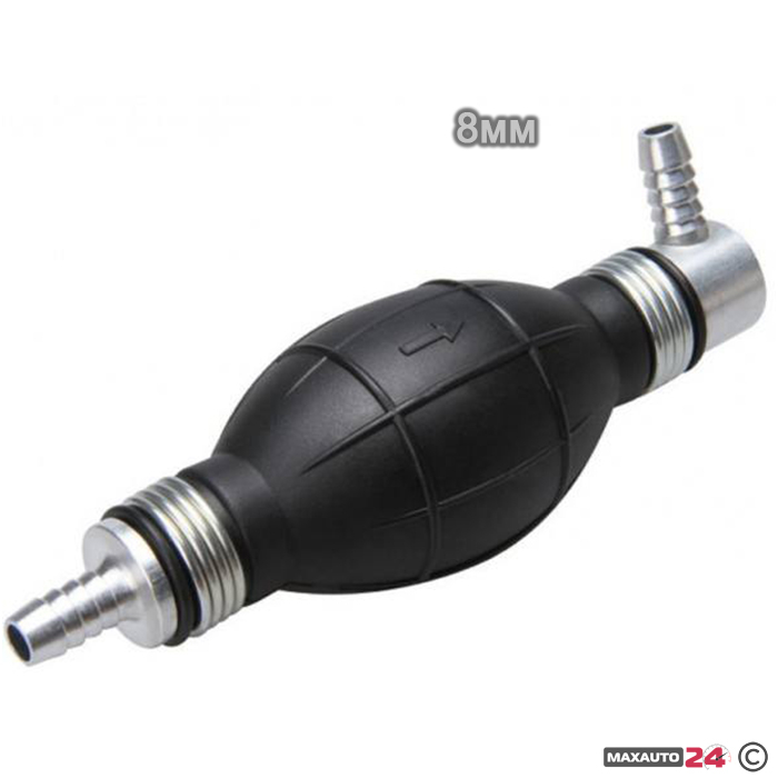 Ръчна помпа за подкачване ДИЗЕЛ - 8мм / 90 градуса