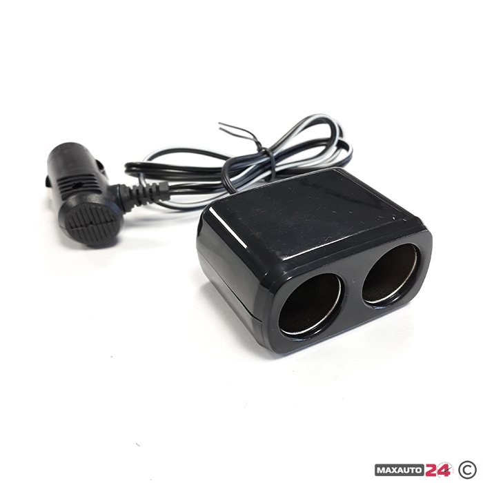 Разклонител за запалка с 2 гнезда - 14119