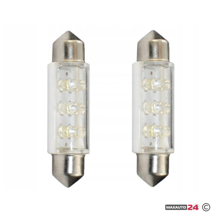 Диодни крушки - FE1 37мм 2бр/к-т