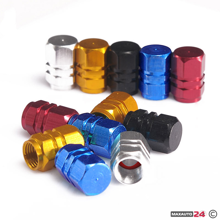 Капачета за вентил 4 бр/к-т 1062 - Кафяво