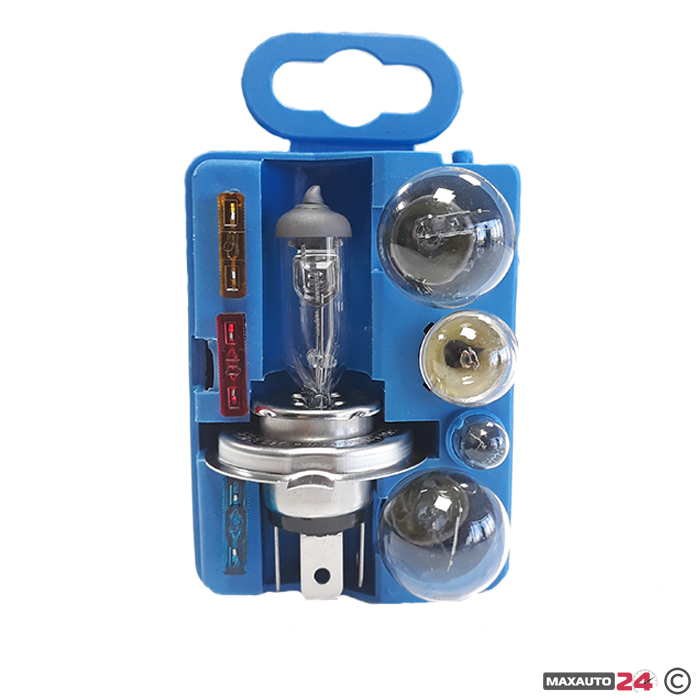 Авариен комплект крушки Н4 - 8 части