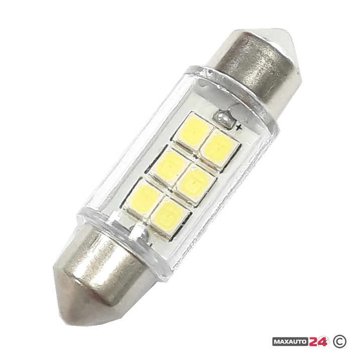 Диодна крушка 2229 - 41мм 2бр/к-т