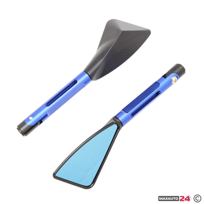 Огледала за мотор - 303 - 2бр/к-т - СИНЬО