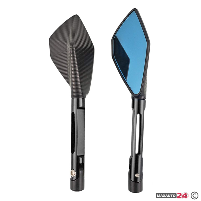 Огледала за мотор - 304 - 2бр/к-т - Черно