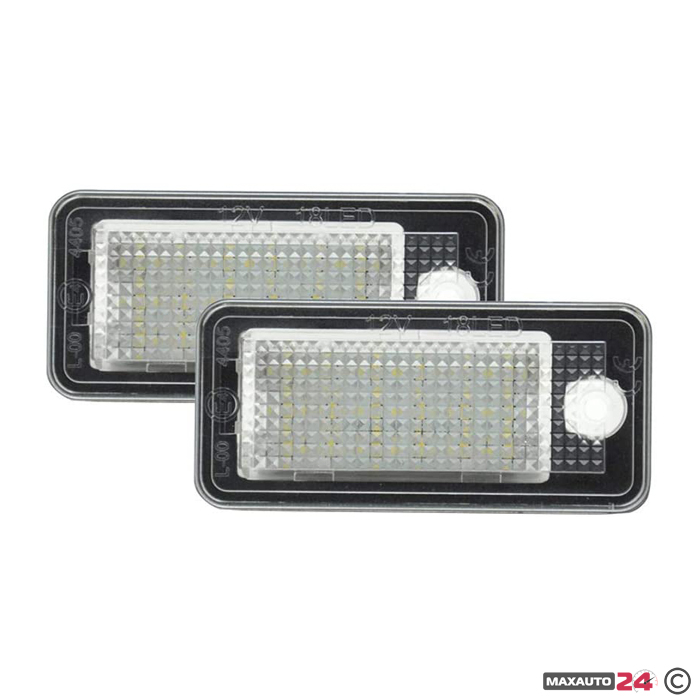LED плафони регистрационен номер за Audi