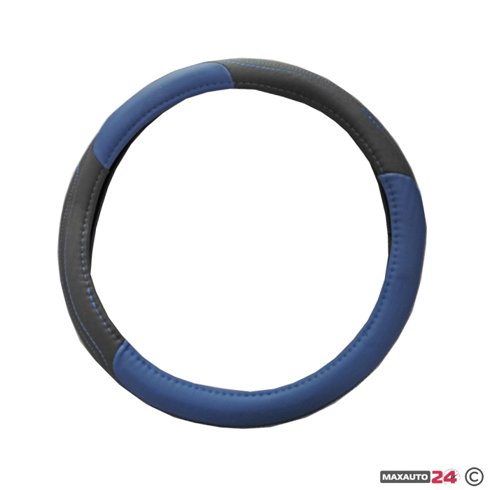 Калъф за волан - STW12 Черно/Синьо