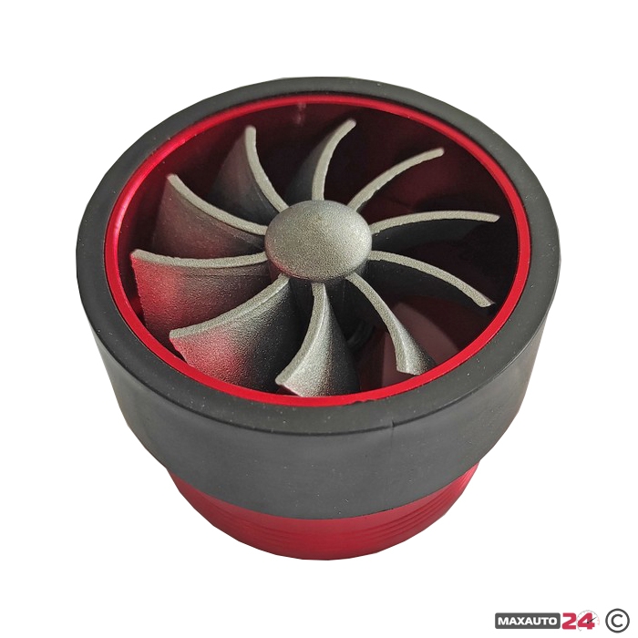 Турбо вентилатор за въздушен филтър - 8021 - червен