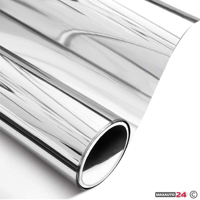 фолио затъмняване 50см х 3м - Силвър / Огледално