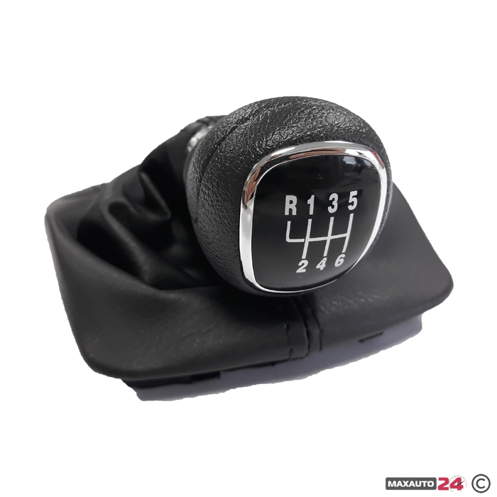 Топка за скоростен лост с маншон подходяща за Skoda Octavia 07-14 с 6 скорости