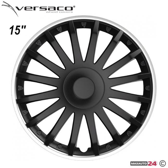 Тасове за джанти 15'' Versaco Crystal SO Black