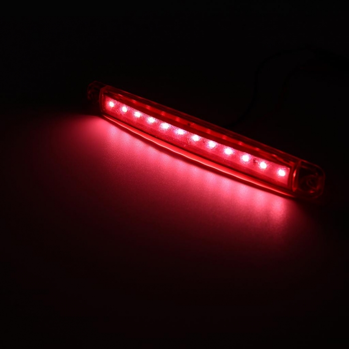 Габарит 0050 с 12 LED диода - 24V Червен