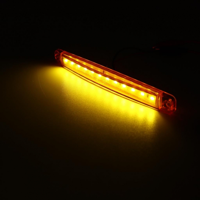 Габарит 0050 с 12 LED диода - 24V Оранжев