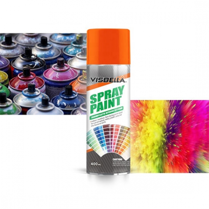 Спрей боя Visbella №1007 бял мат 400 мл