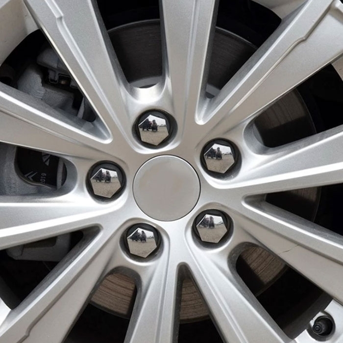 Декоративни капачки за болтове на джантите Versaco 17мм - хром