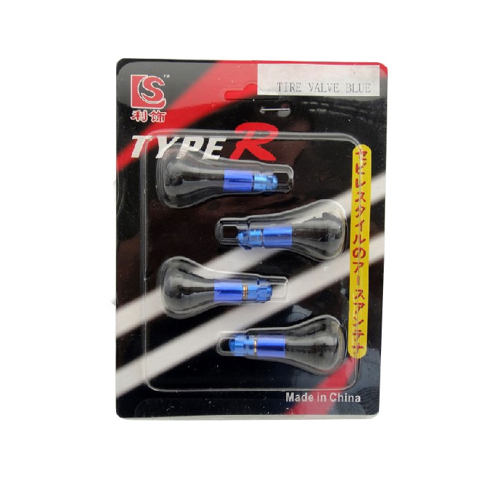 Вентили за гума 4 БР/К-Т Син