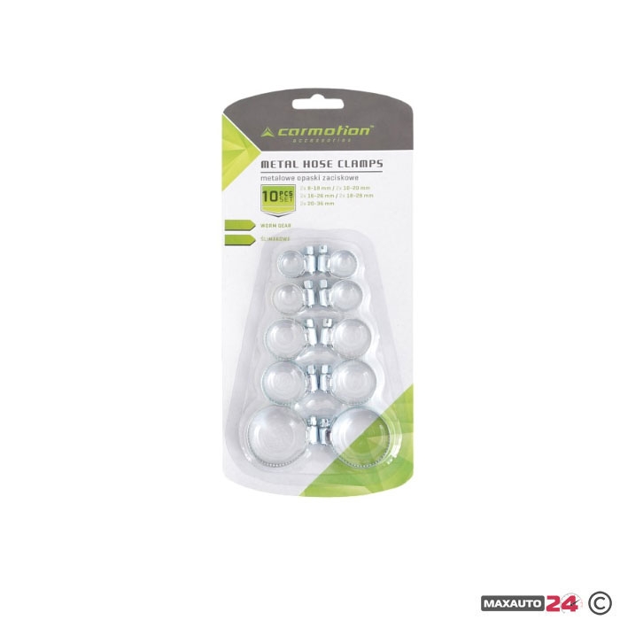 Скоби за маркуч и водни съединения 86083 10 БР/К-Т